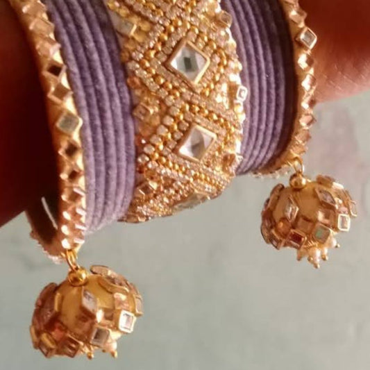 Gilded Grace Designer Bangles